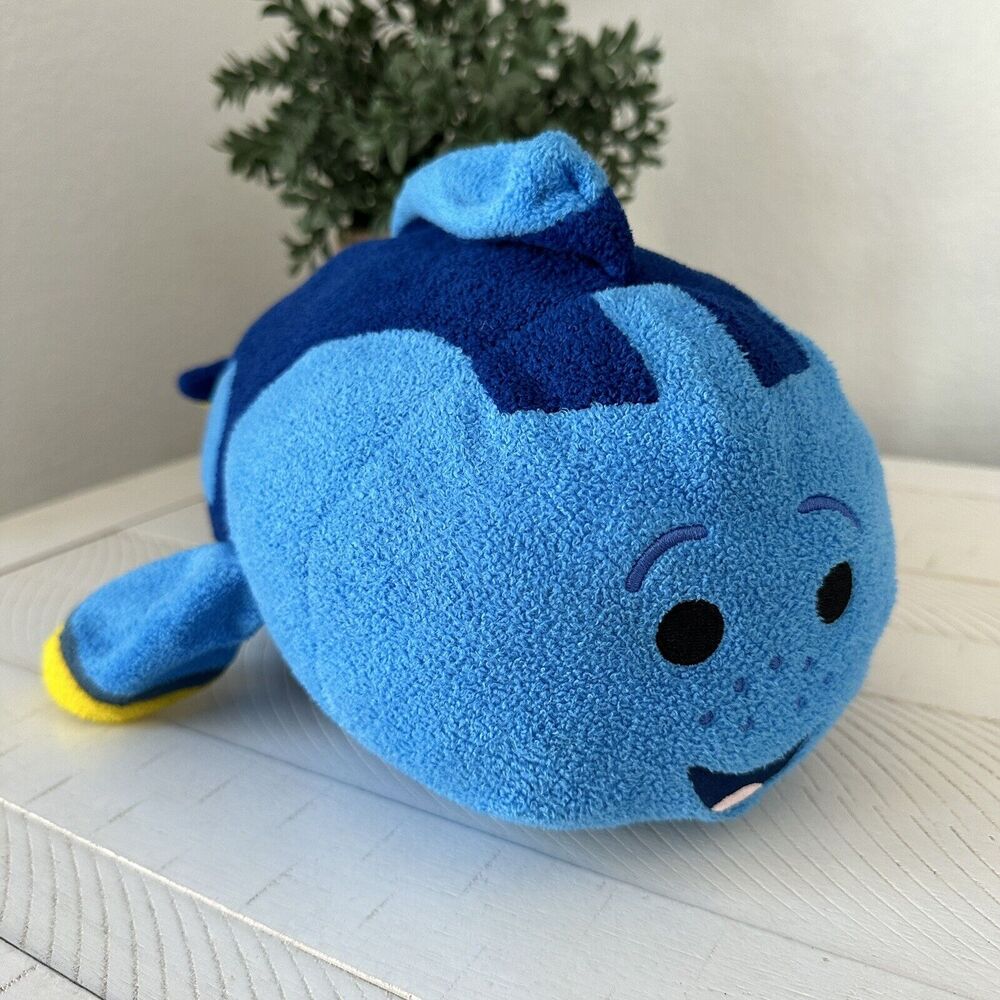 Disney Tsum Tsum Dory Finding Nemo 12" Plush Stuffed Animal Blue Tang Pixar Bean